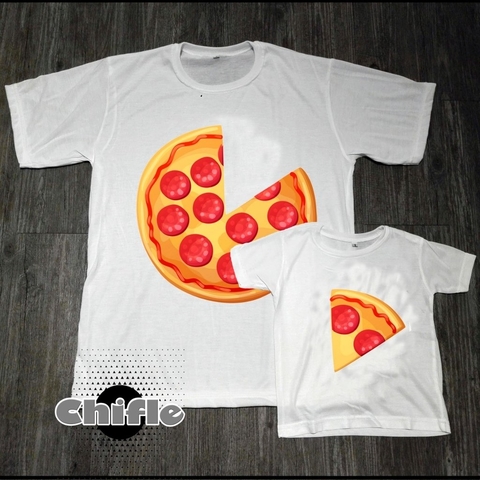 Remera Adulto Pizza