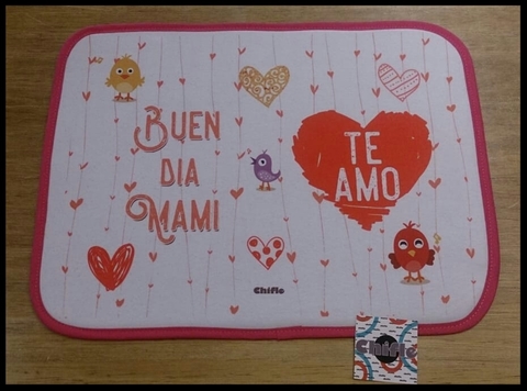 Individual/Alfombra Buen día Mami