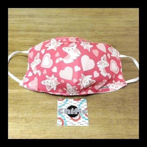 Tapa Boca Gatitos rosa