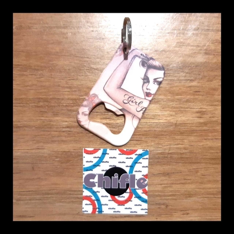 Llavero Destapador Girl Power