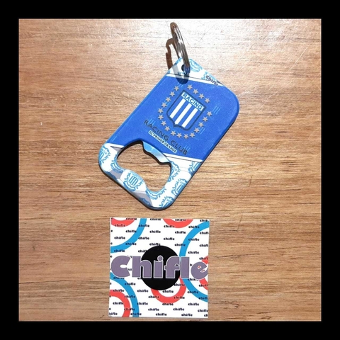 Llavero Destapador Racing