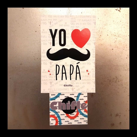 Imán Papá Bigote