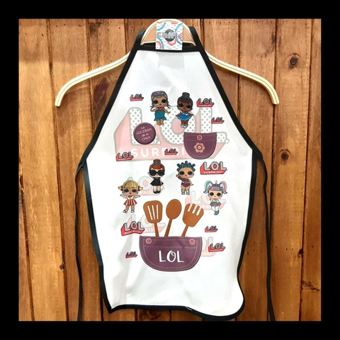 Delantal Infantil Lol