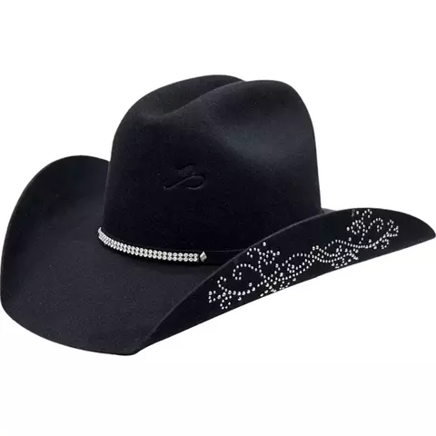 Chapéu Pralana Arizona Strass II Preto 12488