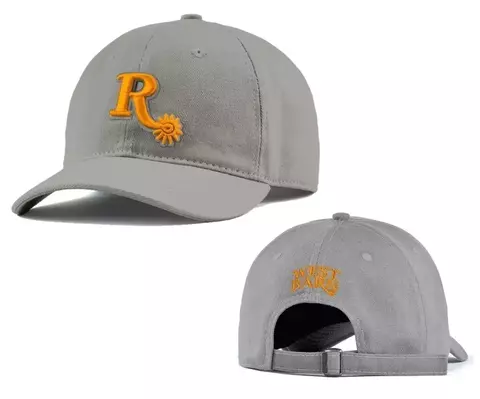 Boné West Barn Dad Hat Cinza/Laranja - comprar online