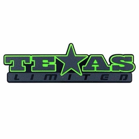 ADESIVO ACRÍLICO TEXAS EDITION PRETO/VERDE - comprar online
