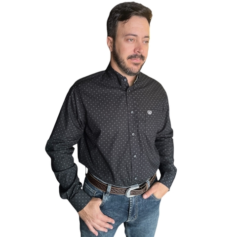 Camisa Docks Western 3642 Preto