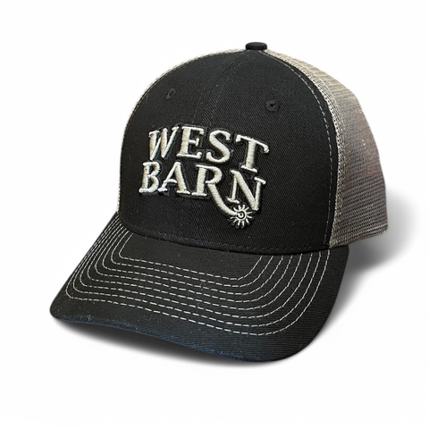 Boné West Barn Tela Preto/Cinza 02 - comprar online