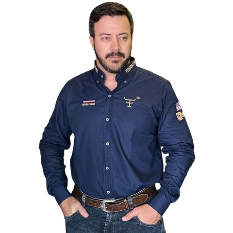 Camisa Competição Texas Farm Marinho CP009 - comprar online