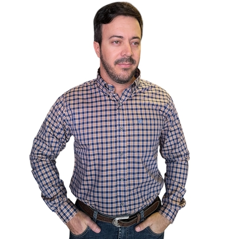 Camisa Dock’s Texas Heart Xadrez - comprar online