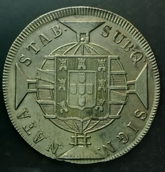 Brasil 960 Réis 1818R S/8R POTOSI 1804PJ VAR CI-F0 21