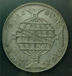 Brasil 960 Réis 1818R S/8R MEXICO 1798FM VAR25-A 