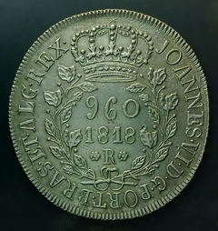 Brasil 960 Réis 1818R S/8R COLONIAL VAR GD-21D CI-F0