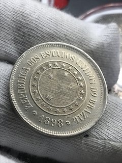 Brasil, 100 Réis 1898 FC