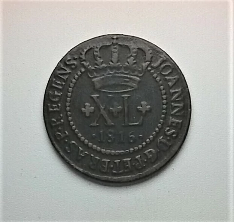 Brasil XL Réis 1816B C415