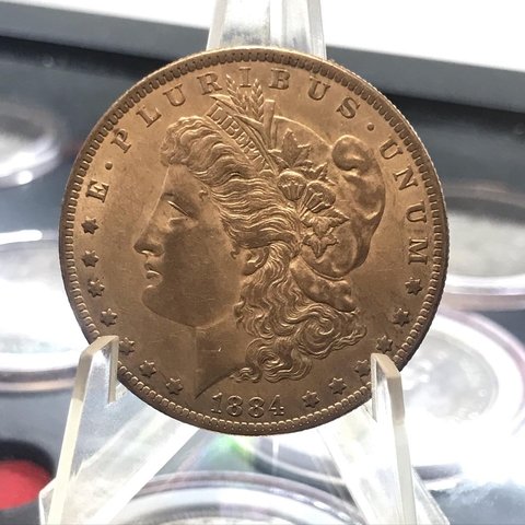 Morgan Dollar USA 1884 “O” AU (SOB/FC)