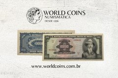 Brasil, 10.000 Cruzeiros 1966, 1º Série sem carimbo, SOB (C.60)