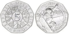 Austria - 5 Euro - 2010 - KM# 3192 - 2010 - Olympics Vancouver Snowboarding