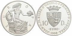 Andorra 10 Diners - 1998 - KM# 150  
