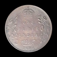 Índia Britânica - 1 RUPEE - 1904 - KM# 508