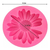 Molde Silicona Flor Margarita 7cm Fondant Vela Jabon Comun - Rebaratooo