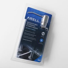 Dosador detergente sabão líquido inox cromado bancada DS01AB - AGURY VIDROS