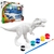 KIT DINOSSAURO PARA COLORIR COM 6 TINTAS - BEE TOYS