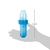 PORTA-FRUTINHAS EM SILICONE AZUL BUBA INTRODUÇÃO ALIMENTAR - Vila Kids Artigos e Acessórios infantis