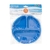 PRATO INFANTIL EM SILICONE COM DIVISORIAS AZUL - CLINGO - Vila Kids Artigos e Acessórios infantis