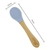 COLHER DE BAMBU E SILICONE AZUL LINHA ECO GREEN - CLINGO - Vila Kids Artigos e Acessórios infantis