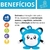 PELUCIA MEU PRIMEIRO AMIGUINHO AZUL - PULA RI E REPETE - comprar online