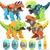OVO COM DINO DE MONTAR GRANDE DISPLAY COM 8 PECAS - comprar online