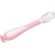 COLHER FLEXIVEL EM SILICONE ROSA COM VENTOSA - BUBA - Vila Kids Artigos e Acessórios infantis