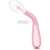 Imagem do COLHER FLEXIVEL EM SILICONE ROSA COM VENTOSA - BUBA