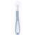 COLHER FLEXIVEL EM SILICONE AZUL COM VENTOSA - BUBA na internet
