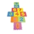 EVA TATAME 30X30 NUMEROS 10PC SORTIDO na internet