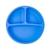 PRATO INFANTIL EM SILICONE COM DIVISORIAS AZUL - CLINGO