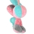 MOBILE PELUCIA COM MORDEDOR ROSA - BUBA - Vila Kids Artigos e Acessórios infantis