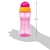 GARRAFINHA FRESH ROSA COM CANUDO DE SILICONE 300ML - BUBA - Vila Kids Artigos e Acessórios infantis