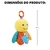 POLVINHO PELÚCIA TREME-TREME ATIVIDADES - BUBA - Vila Kids Artigos e Acessórios infantis