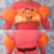 BOIA COLETE INFANTIL - Monstrinho Laranja - loja online