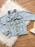 Jaqueta jeans cristal - Danda 