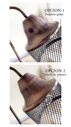 2 SELECCIÓN | LAMPARA | VELADOR AINA MEDIUM | COBRE VIEJO - comprar online