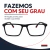 Armação Masculina Retangular 18006 em Acetato - loja online