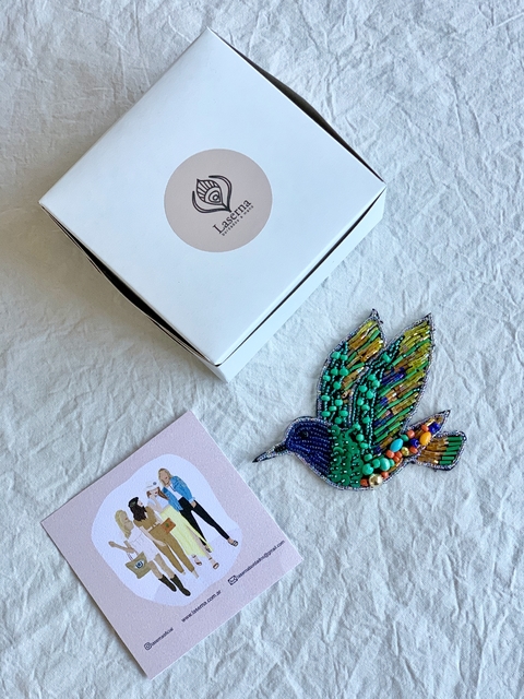 Aplique Colibrí