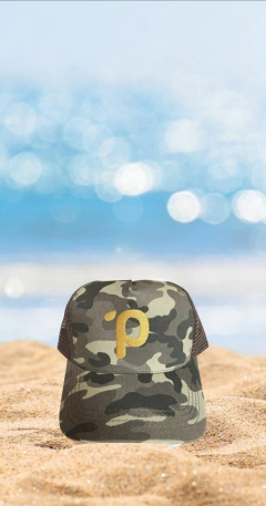 Gorra Trucker P Militar - PANZA PEOPLE BOLICHE ONLINE