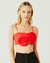 Top Flor Rojo