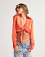 Camisa Cropped Naranja - comprar online