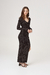 Vestido Negro con Puntos de Brillo en internet