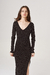 Vestido Negro con Puntos de Brillo - M i n t .